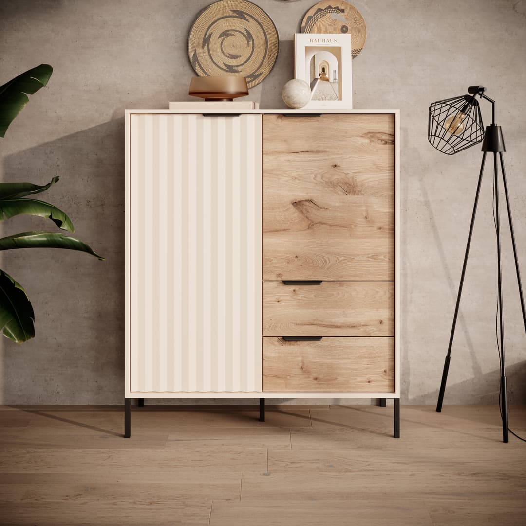 Rave Highboard Cabinet 103cm