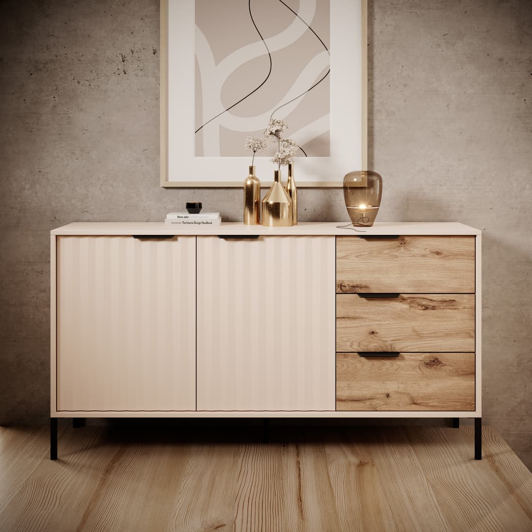 Rave Sideboard Cabinet 153cm [Drawers]