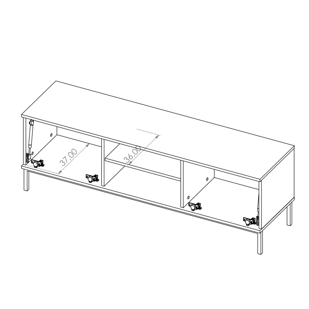 Querty 05 TV Cabinet 150cm