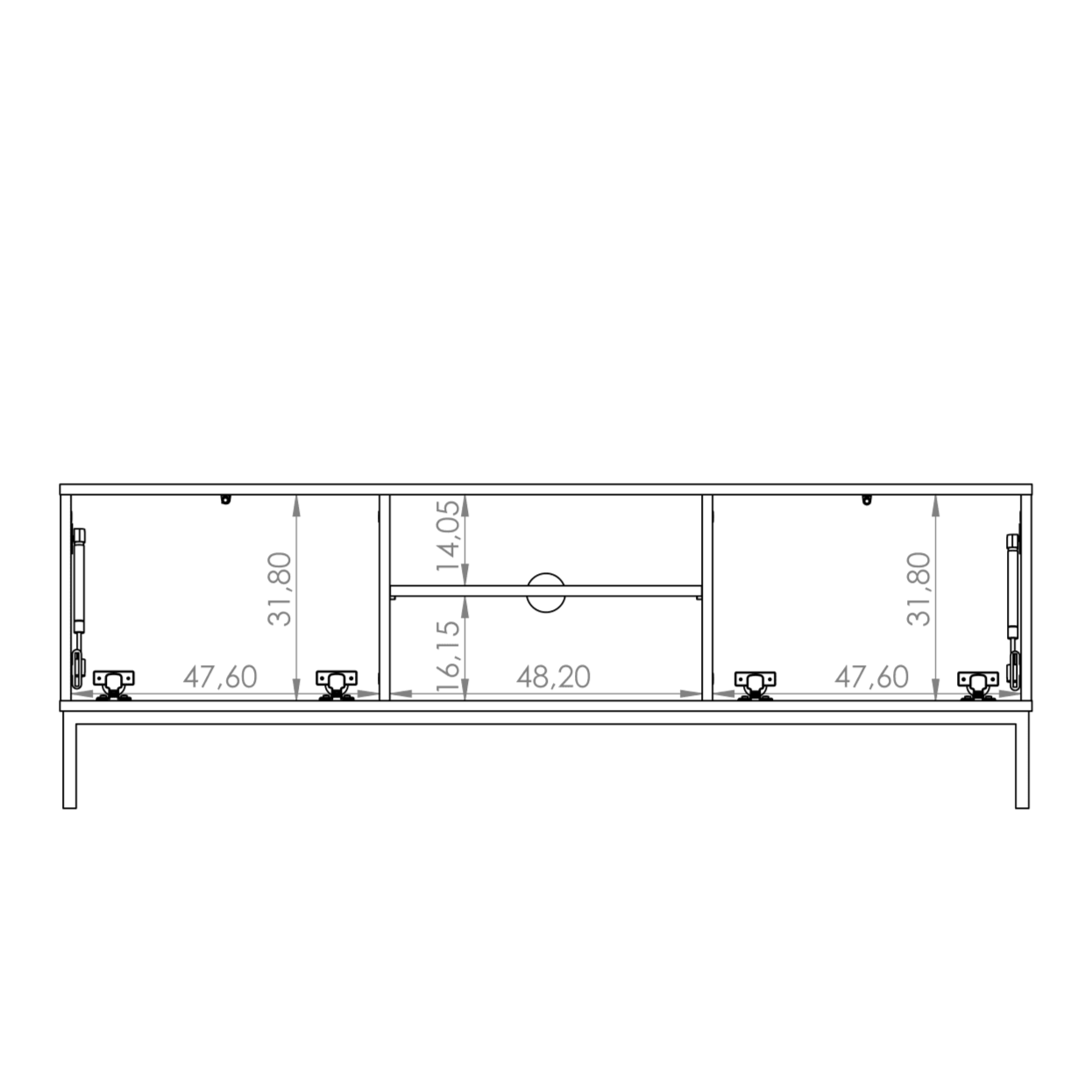 Querty 05 TV Cabinet 150cm