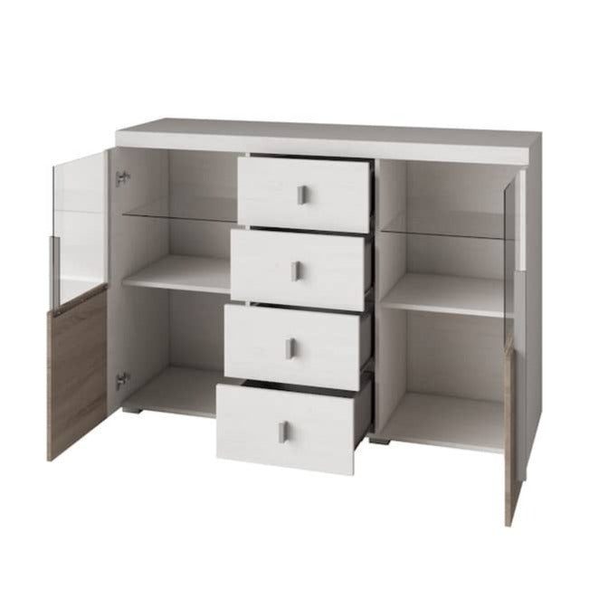 Roger 26 Display Sideboard Cabinet 132cm