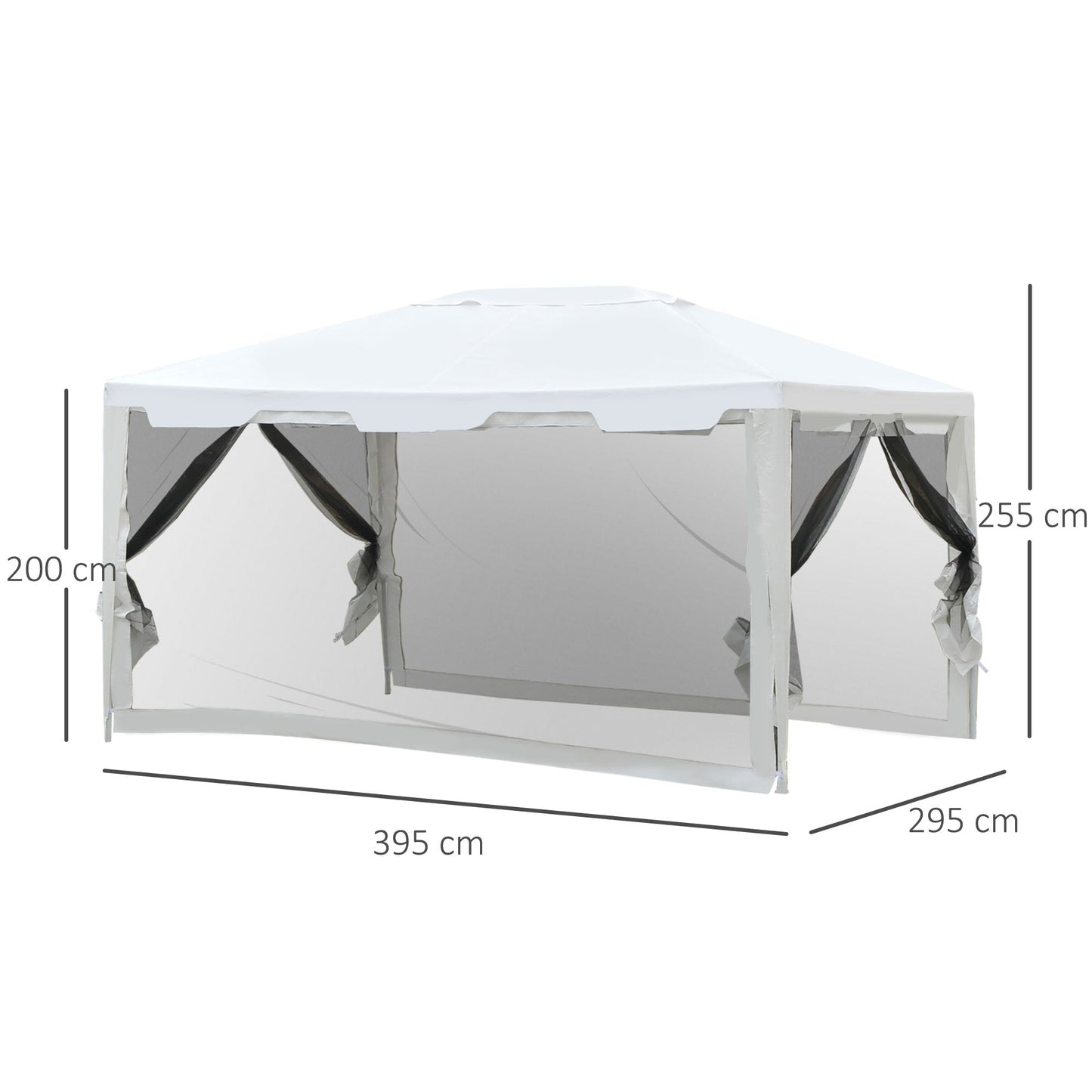 Waterproof Party Tent 4x3 m