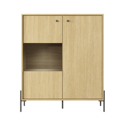 Scandi Display Cabinet 107cm