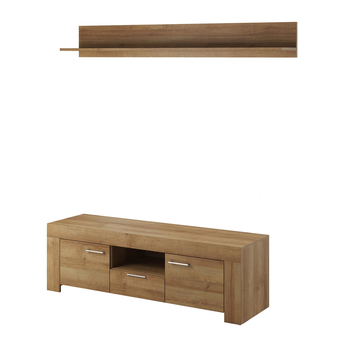 Sky - TV Cabinet + Wall Shelf 155cm