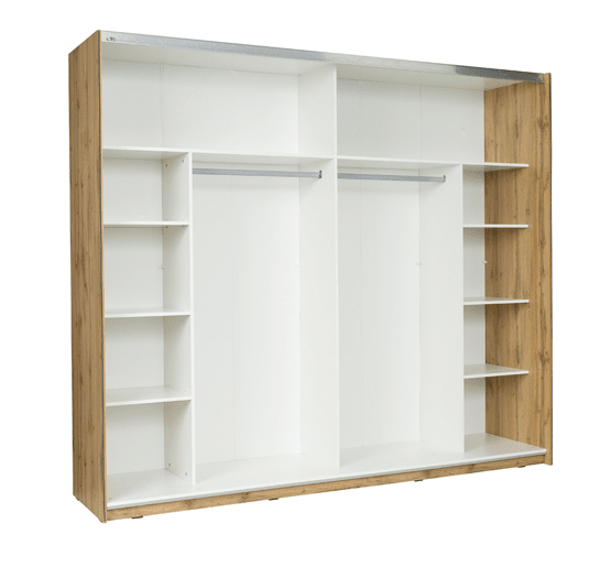 Wood WD11 Sliding Door Wardrobe 200cm