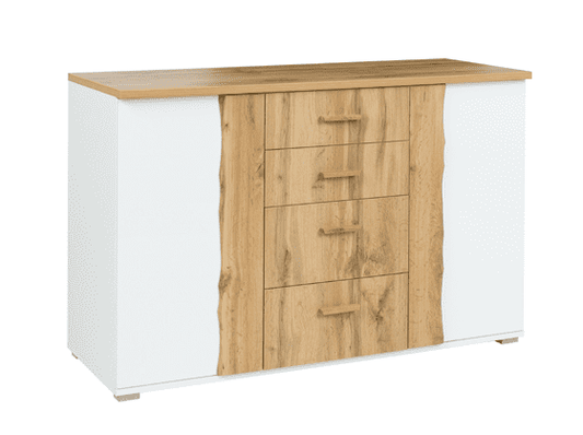 Wood WD03 Sideboard Cabinet 130cm