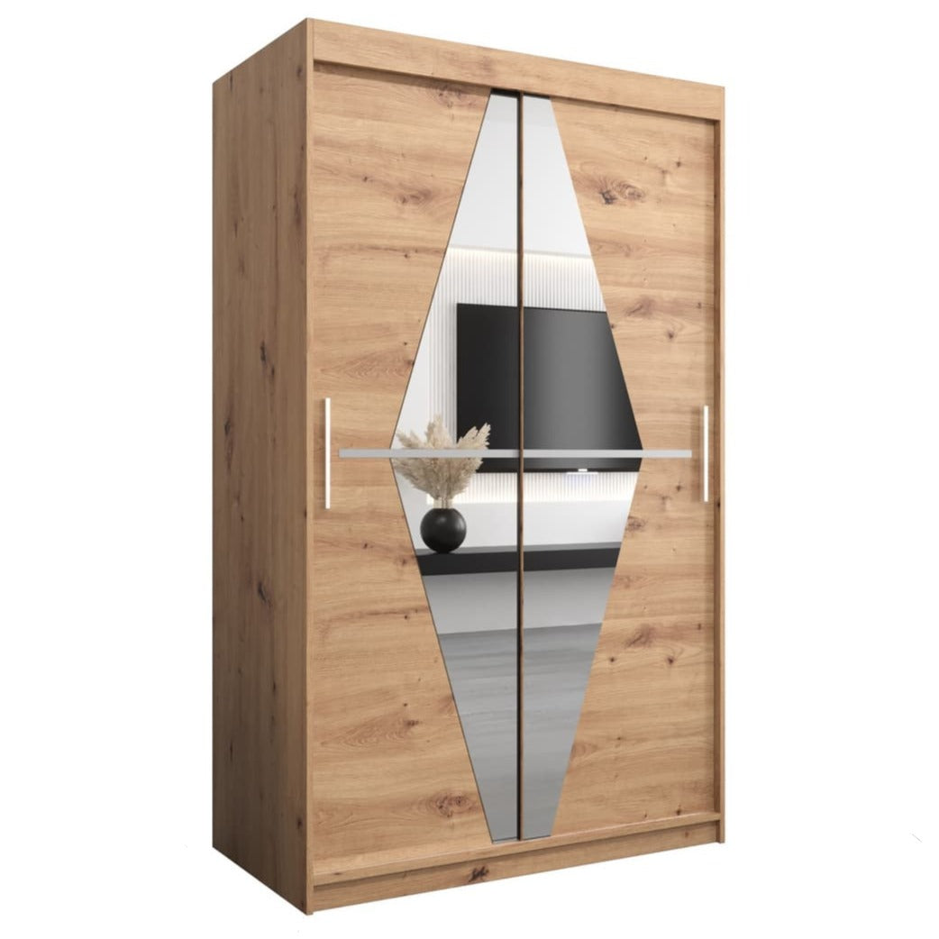 Boliwia Sliding Door Wardrobe 120cm