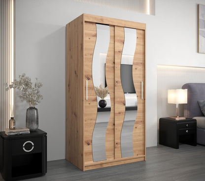 Seville Sliding Door Wardrobe 100cm