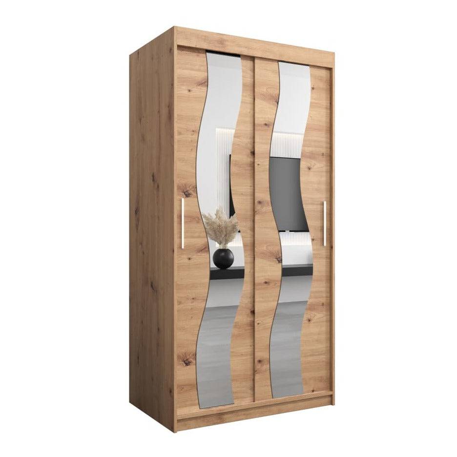 Seville Sliding Door Wardrobe 100cm