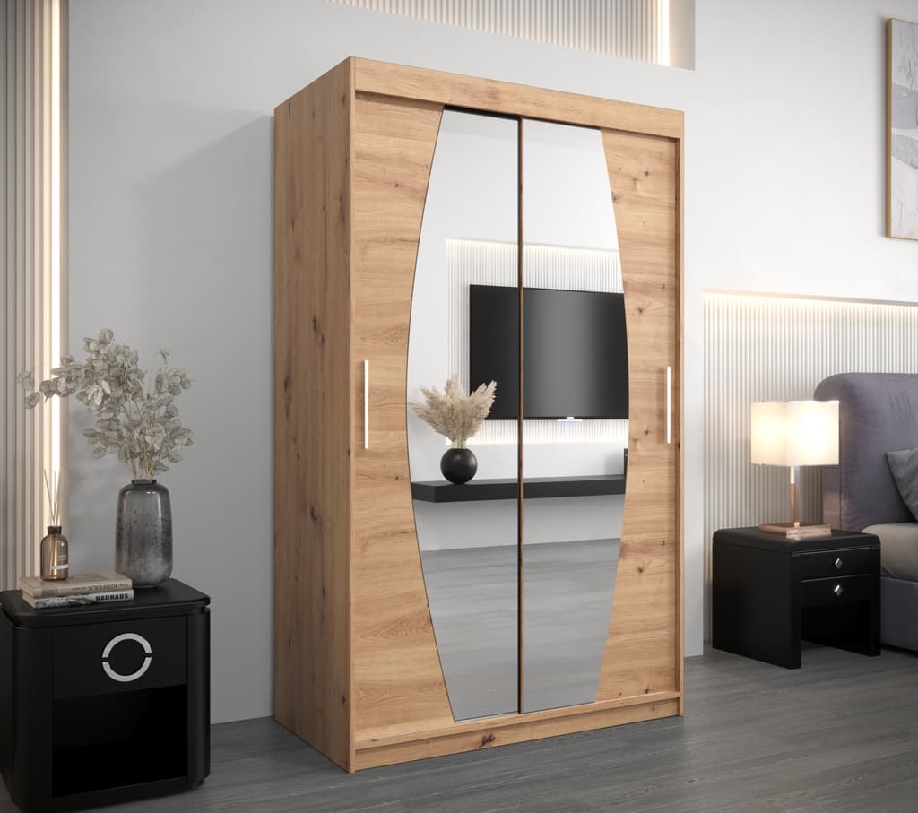 Elypse Sliding Door Wardrobe 120cm