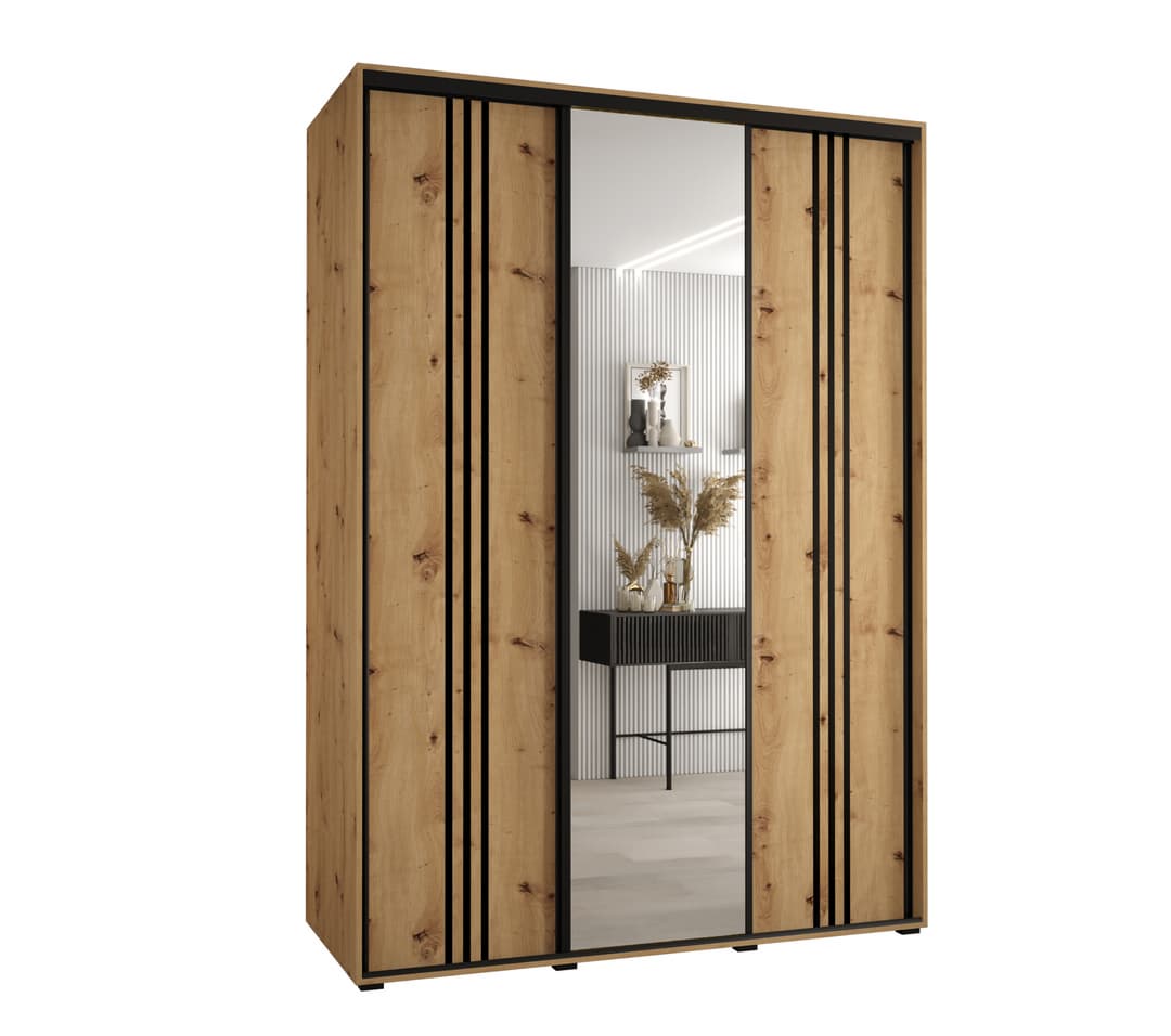 Cannes VII Sliding Door Wardrobe 180cm