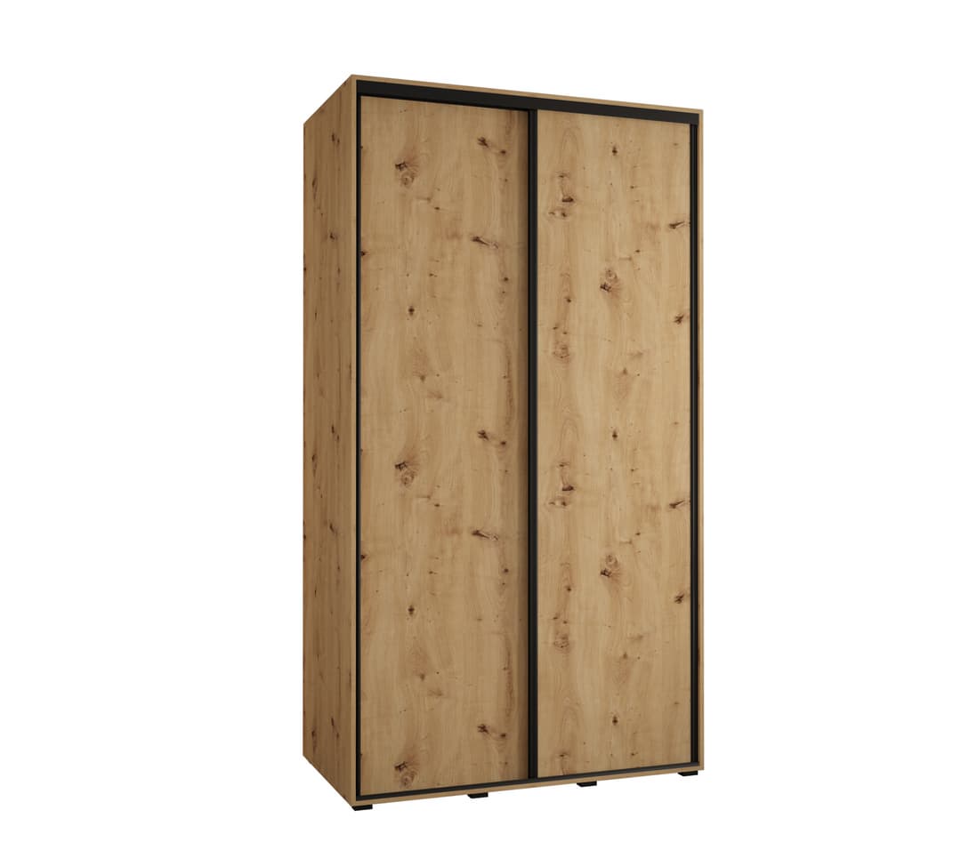 Cannes I Sliding Door Wardrobe 130cm