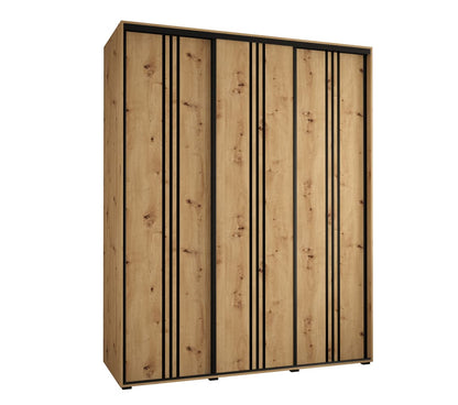 Cannes VI Sliding Door Wardrobe 190cm