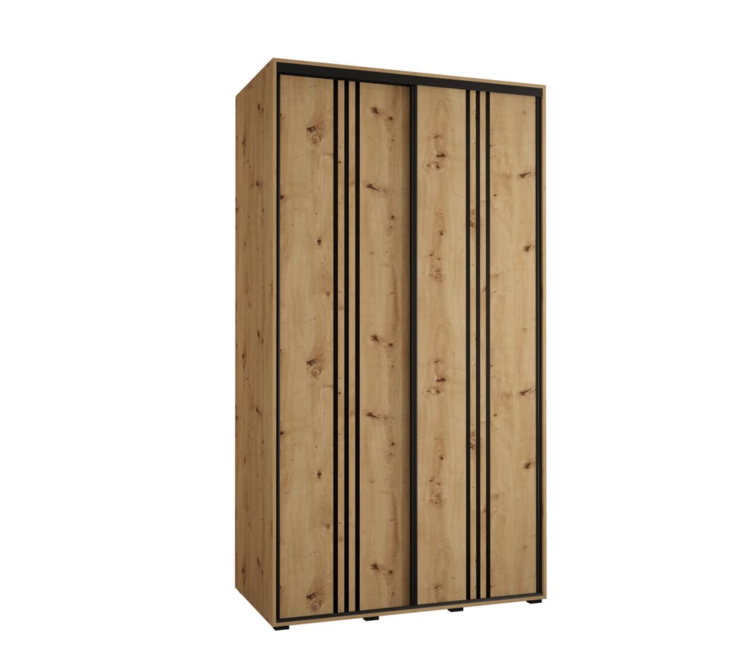 Cannes VI Sliding Door Wardrobe 140cm