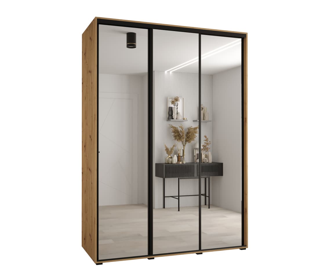 Cannes II Sliding Door Wardrobe 180cm