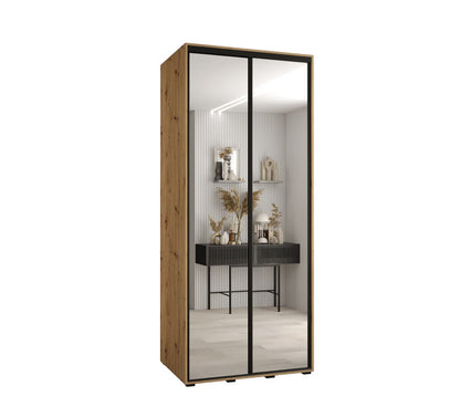 Cannes II Sliding Door Wardrobe 110cm