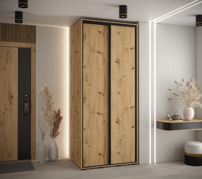 Cannes I Sliding Door Wardrobe 110cm