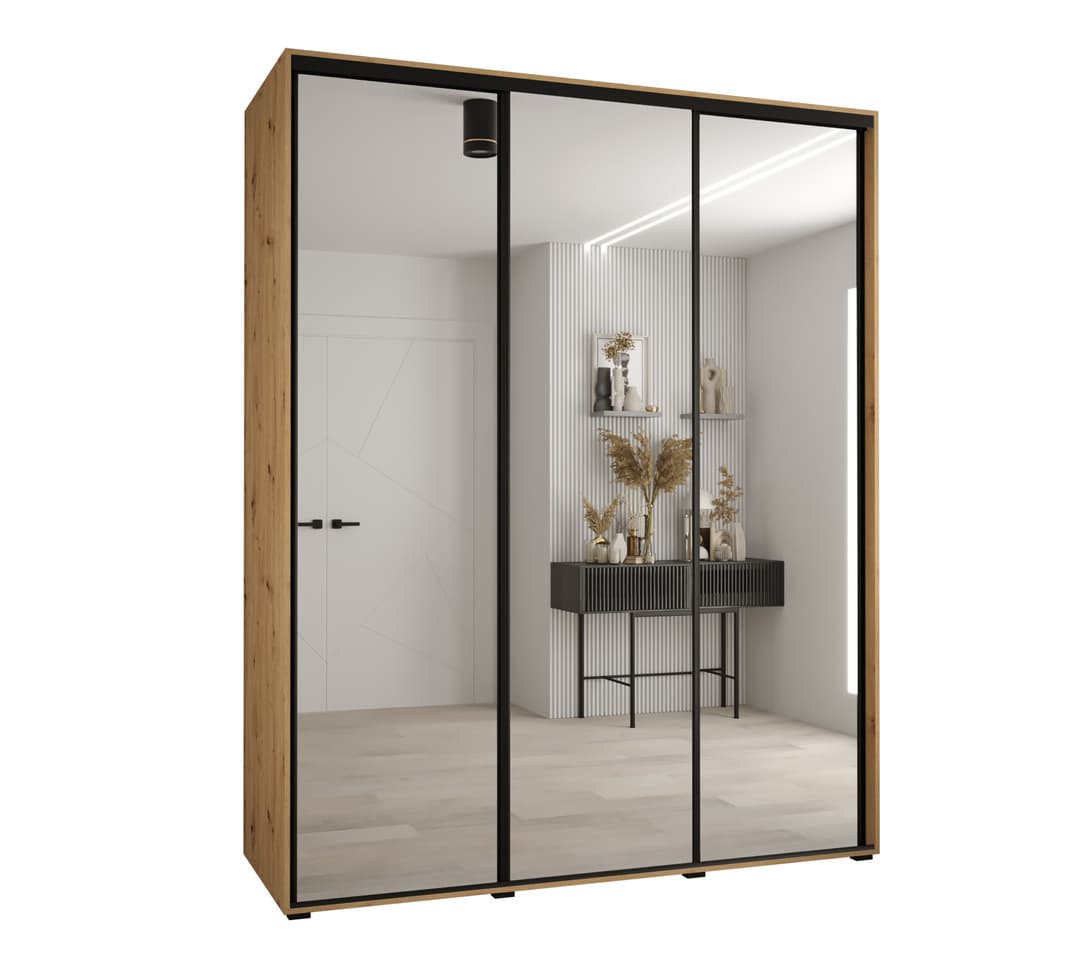 Cannes II Sliding Door Wardrobe 190cm