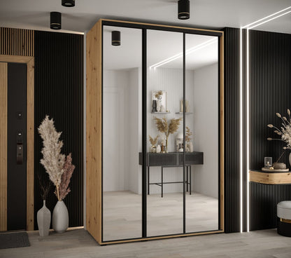 Cannes II Sliding Door Wardrobe 160cm