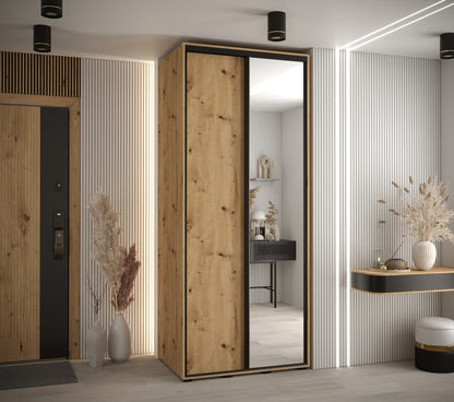 Cannes III Sliding Door Wardrobe 100cm