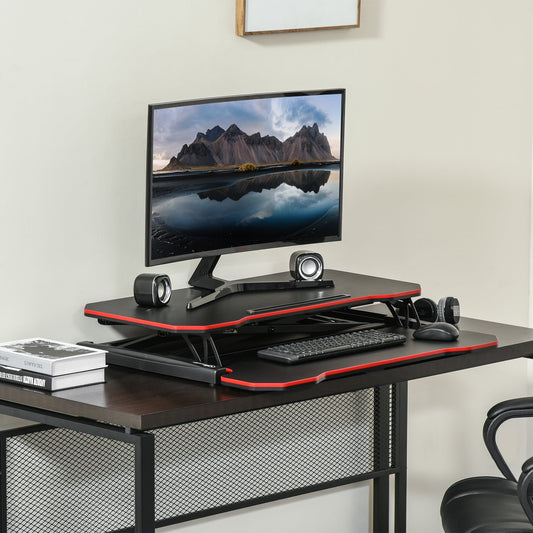 Liftable Computer Stand Height Adjustable Ergonomic Desktop Stand PC