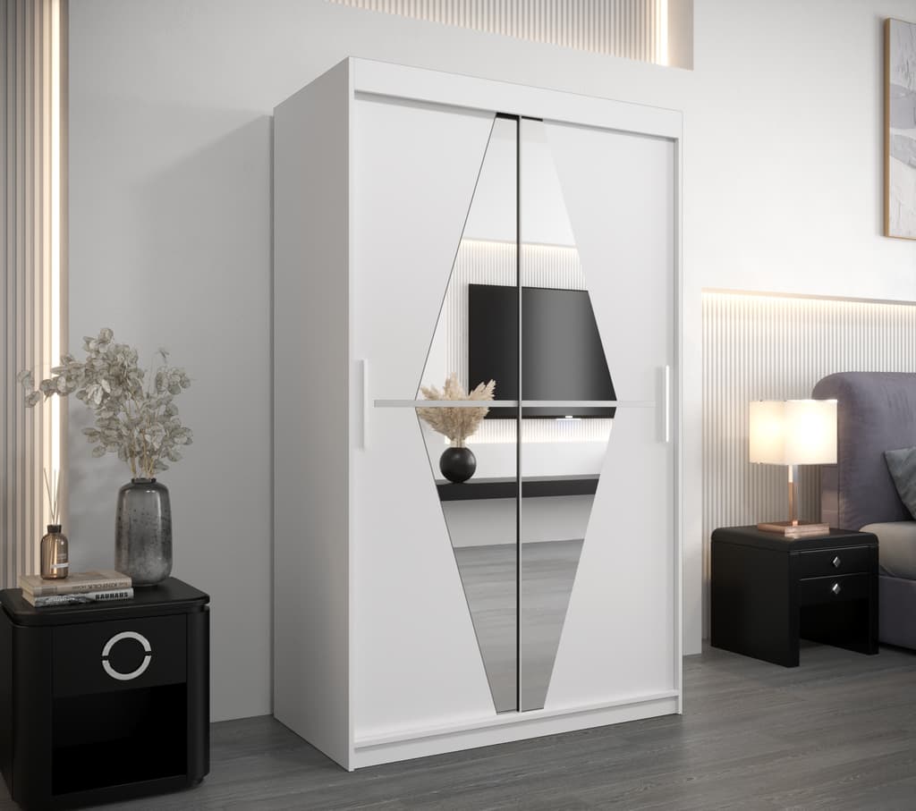 Boliwia Sliding Door Wardrobe 120cm