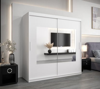 Torino Sliding Door Wardrobe 200cm