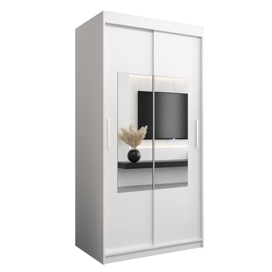 Torino Sliding Door Wardrobe 100cm