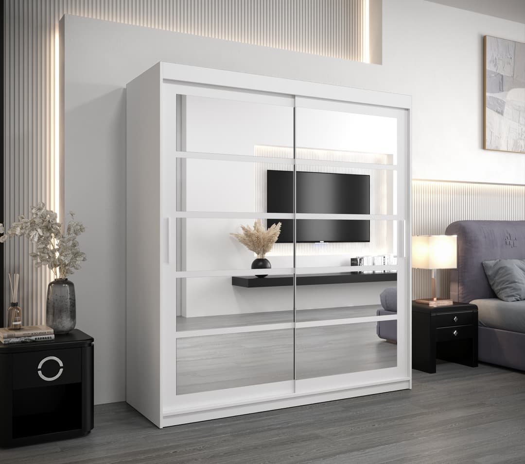 Roma II Sliding Door Wardrobe 180cm