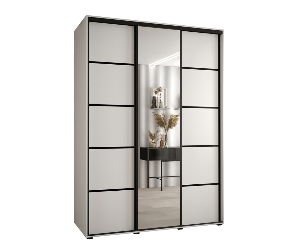 Cannes V Sliding Door Wardrobe 170cm