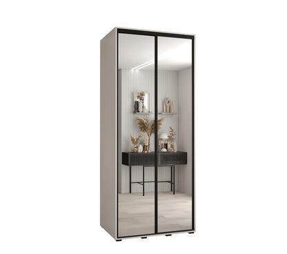 Cannes II Sliding Door Wardrobe 120cm