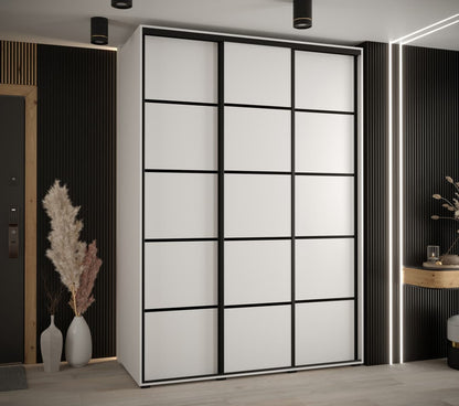 Cannes IV Sliding Door Wardrobe 170cm