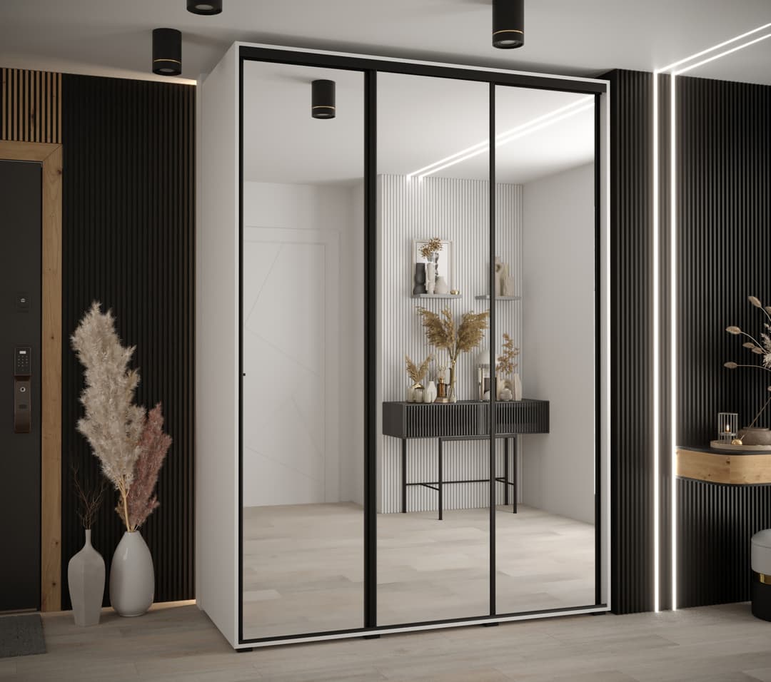 Cannes II Sliding Door Wardrobe 180cm