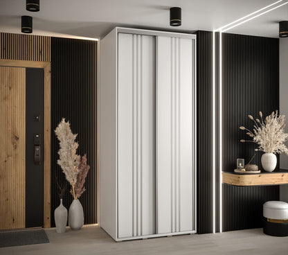 Cannes VII Sliding Door Wardrobe 110cm