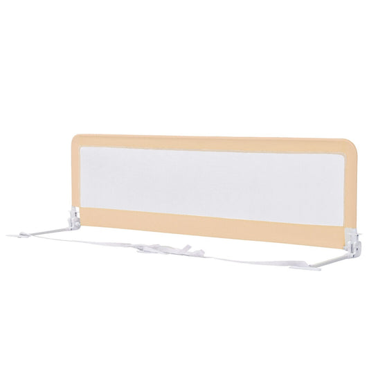 Universal Folding Bed Rail with Safety Strap-Beige