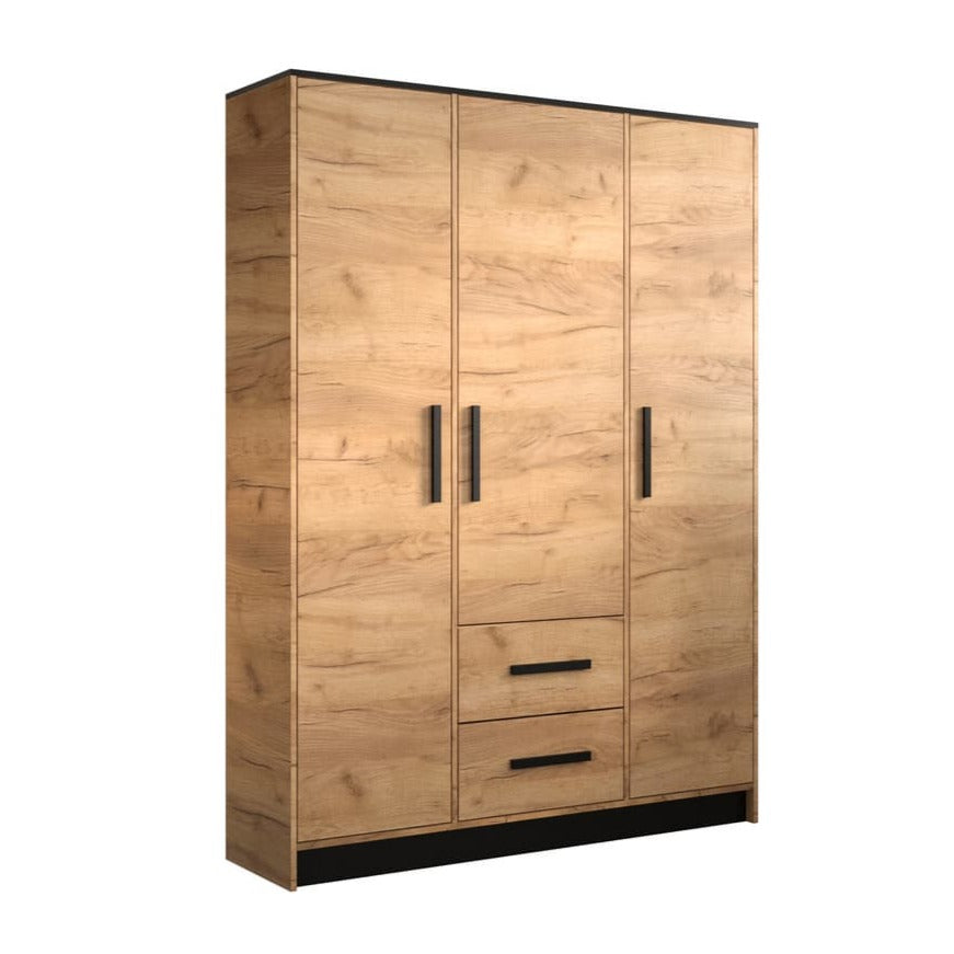 Malta III Hinged Door Wardrobe 153cm