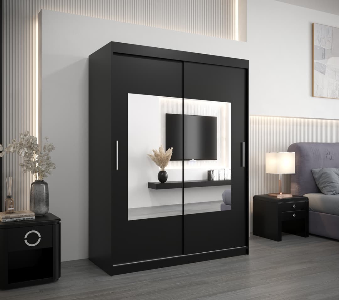 Torino Sliding Door Wardrobe 150cm