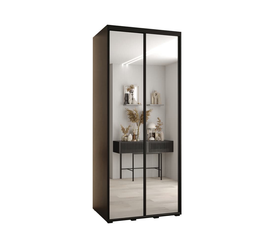 Cannes II Sliding Door Wardrobe 120cm