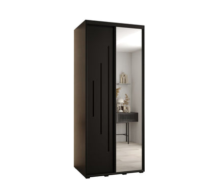 Cannes XIII Sliding Door Wardrobe 100cm