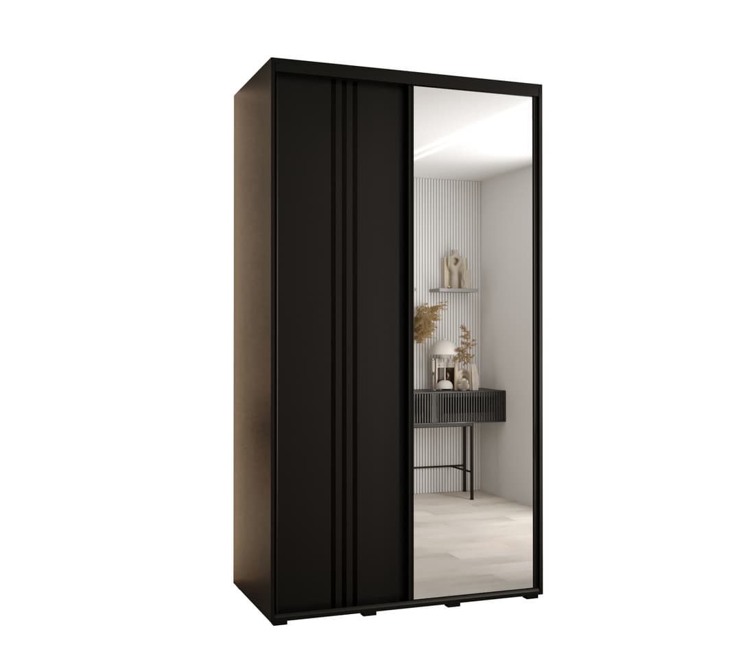 Cannes VII Sliding Door Wardrobe 140cm