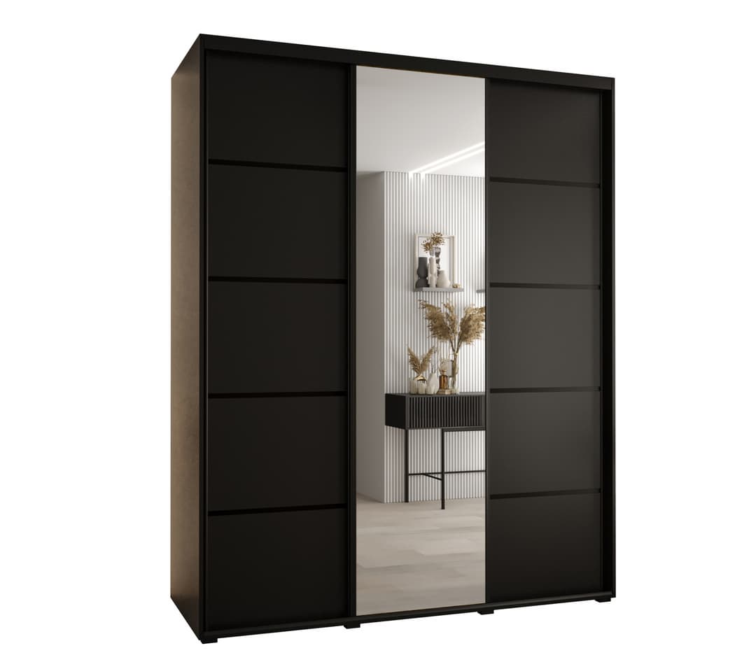 Cannes V Sliding Door Wardrobe 200cm