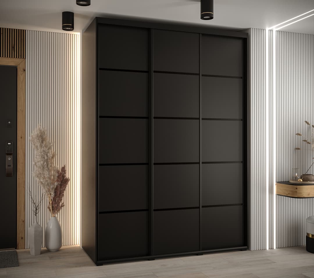 Cannes IV Sliding Door Wardrobe 180cm