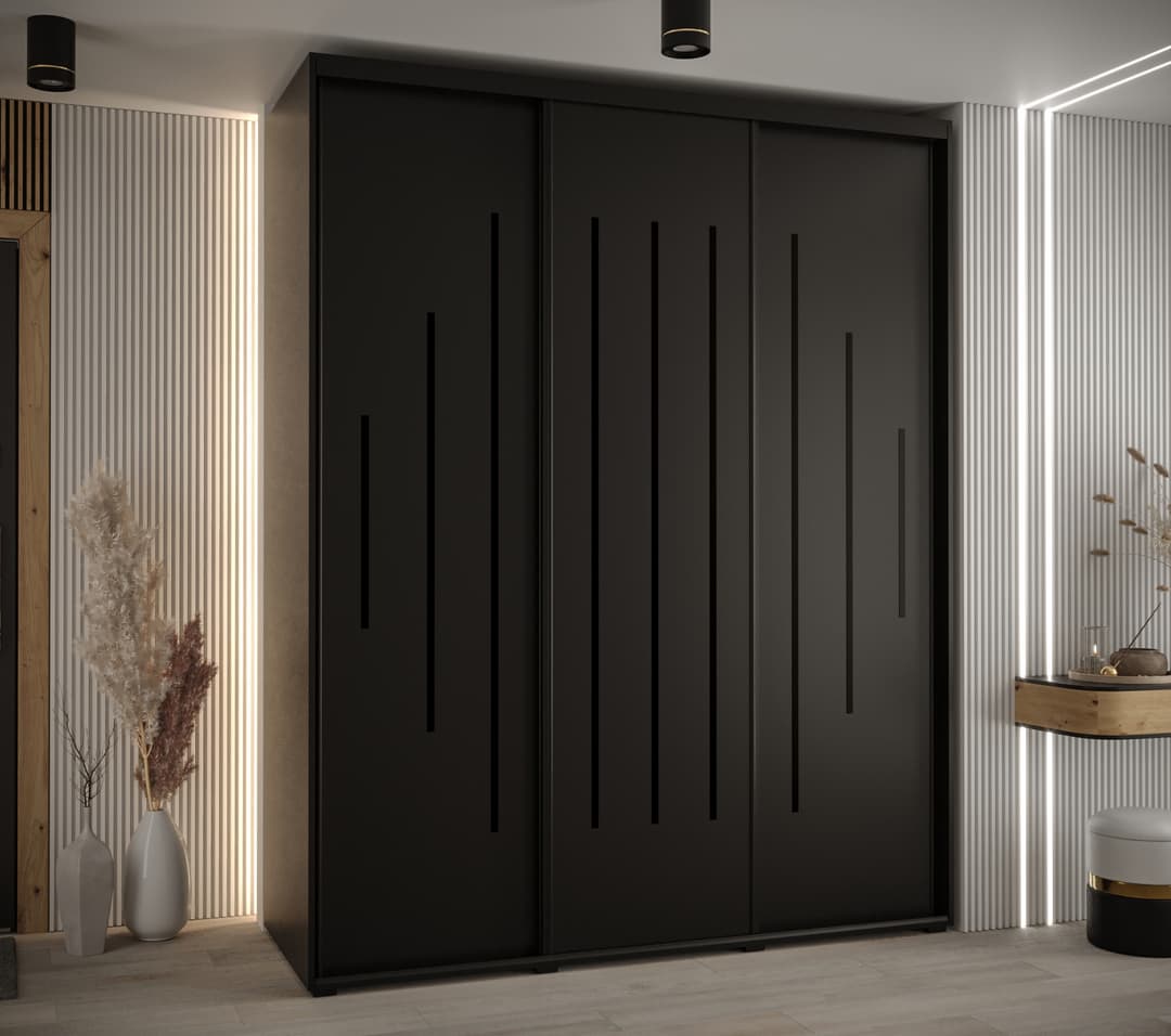 Cannes XII Sliding Door Wardrobe 200cm