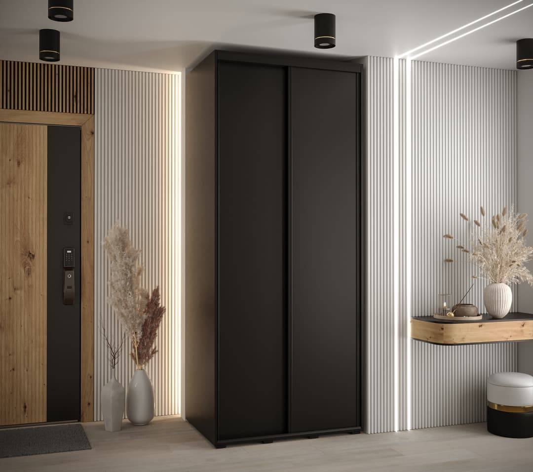 Cannes I Sliding Door Wardrobe 120cm