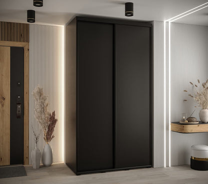 Cannes I Sliding Door Wardrobe 130cm