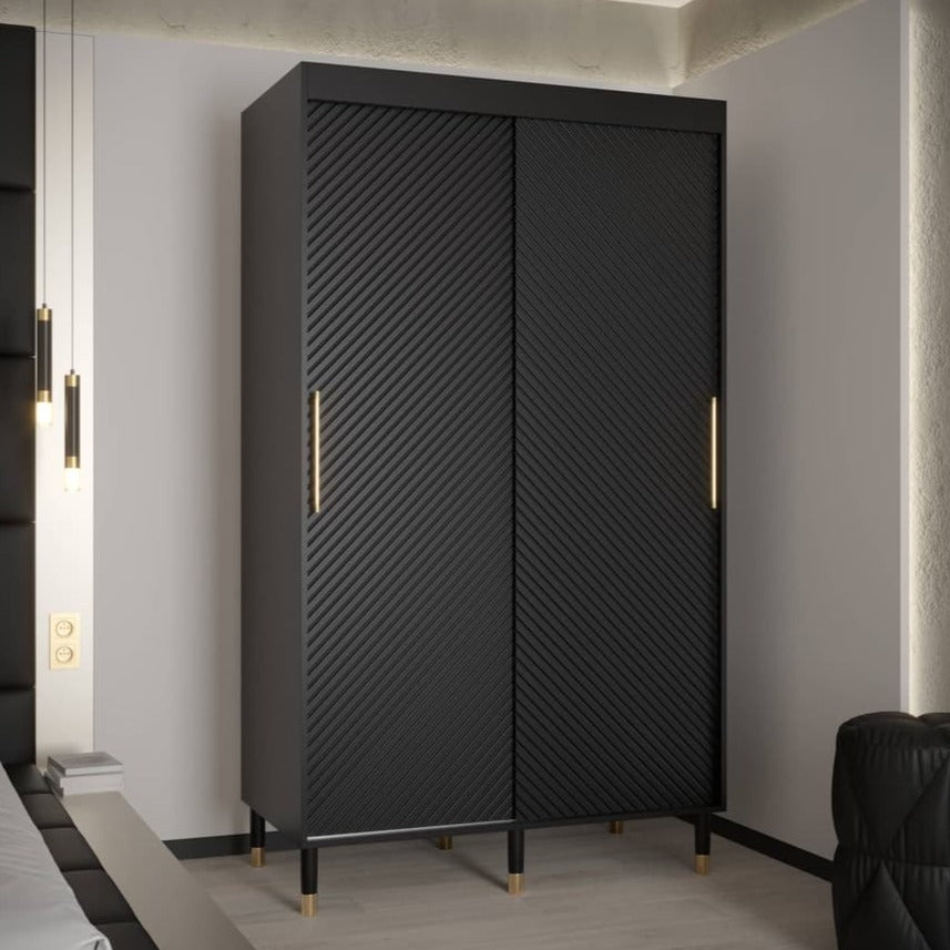 Monaco I Sliding Door Wardrobe 120cm