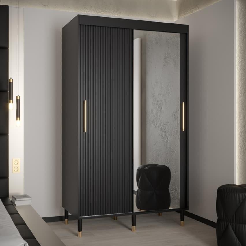 Mora II Sliding Door Wardrobe 120cm