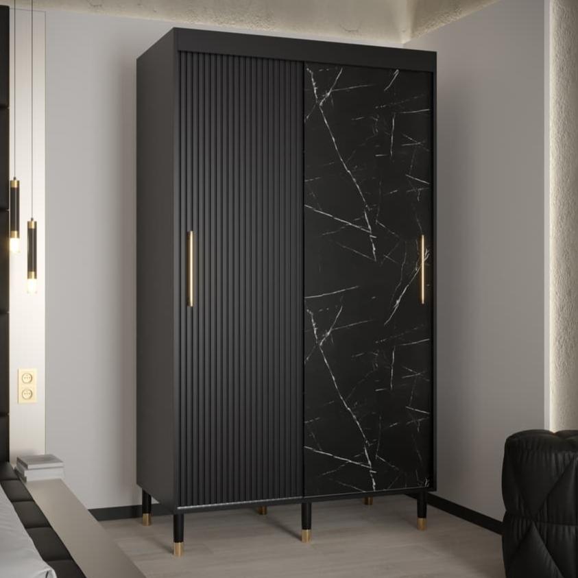 Mora Sliding Door Wardrobe 120cm