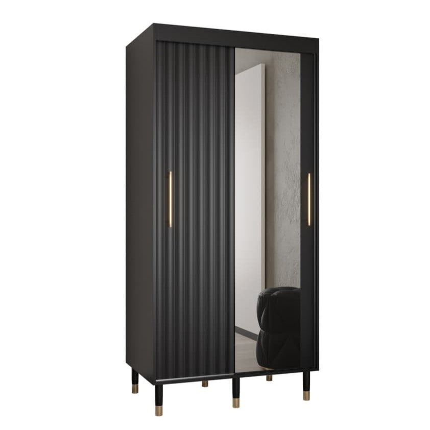 Avesta II Sliding Door Wardrobe 100cm