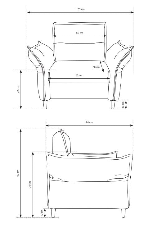 Milano Armchair